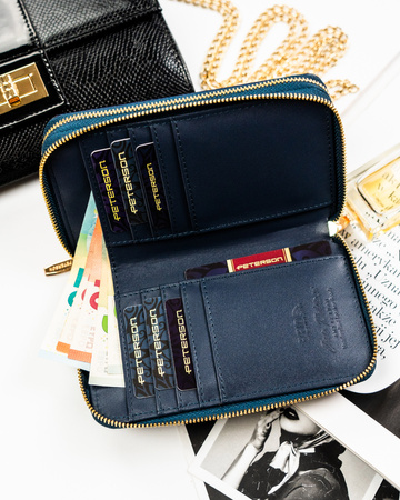 Portfel damski eko PTN 007-SF7 Navy