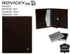 Portfel męski skórzany N03-RVT D.Brown