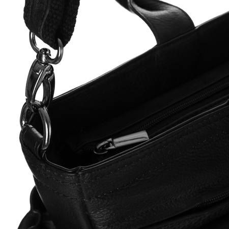 NO LOGO leather laptop bag LAP-15604-NDM-NL