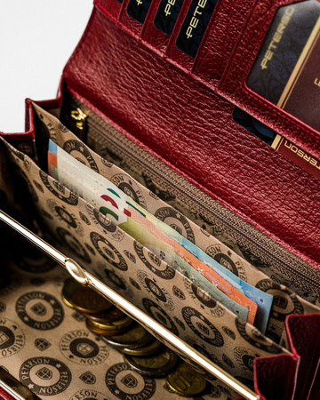 PETERSON PTN PL-490 RFID leather wallet