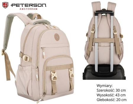 Plecak PTN 8594 Beige