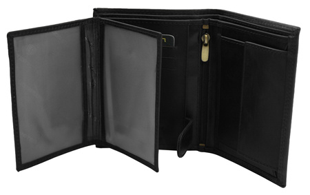 Porfel męski skórzany PTN N4-LWC Black