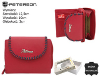 PTN KA-21 PINK+BLUE leather wallet