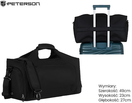 Torba podróżna PTN 24480 Black Black