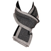 Elegant men's scarf by Peterson PTN SA100-03 Black