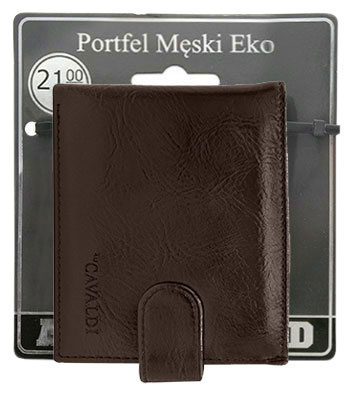 Portfel męski PU F18-PAL41W-BL Brown