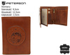 PETERSON PTN N4-EBS RFID leather wallet