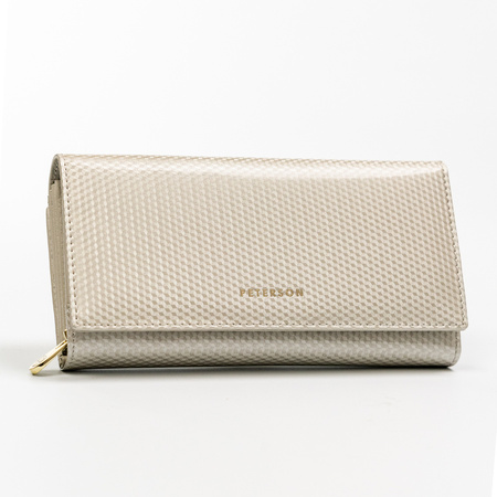 PETERSON PTN 42100-SBR RFID leather wallet