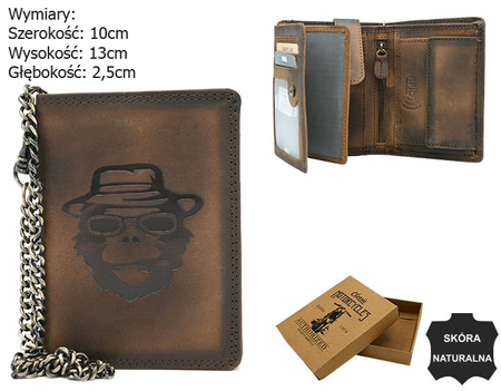 RFID leather wallet N4C-VIN-14