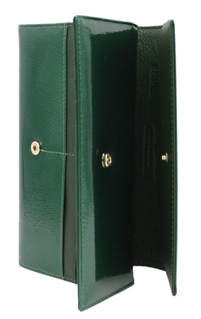 Portfel damski skórzany PTN 421028-SH Green
