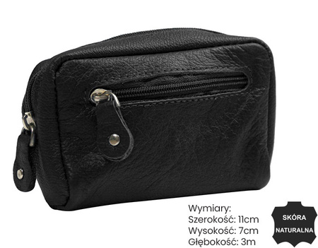 Skórzane etui na klucze KC-03-CS Black