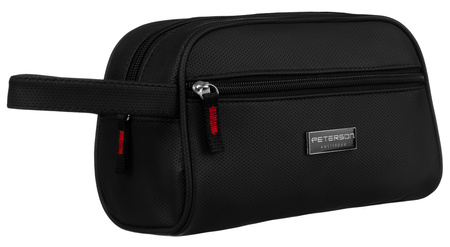 Men's travel toiletry bag Peterson PTN KOS-ME-5 Black