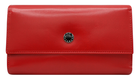 Portfel damski skórzany PTN D18-NGV Red