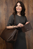 Torebka damska PU PTN TOR-ALE-26 Brown