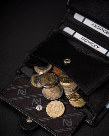 Leather wallet RV-7680278-5-L-BCA Black