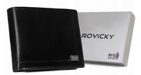 Portfel skórzany RFID ROVICKY CPR-992-BAR