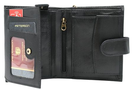 PETERSON PTN 303Z£-2-1-1 RFID leather wallet
