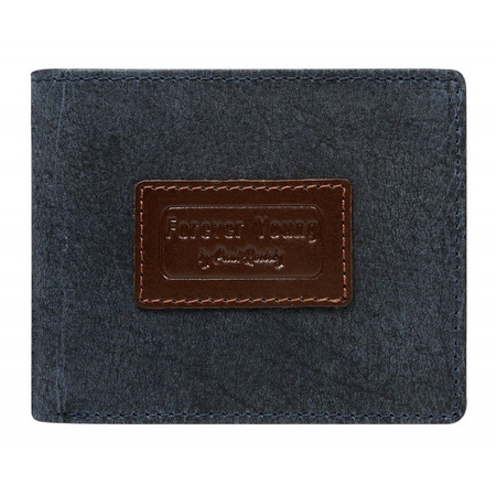 Portfel skórzany N992-VTP Navy