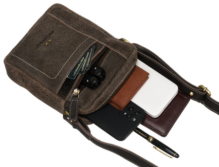 Torba skórzana PTN 8022-SCC Brown
