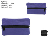 Leather key ring KC-02-LN PURPLE