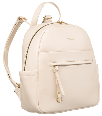 Plecak damski PU PTN T39013 L.Beige