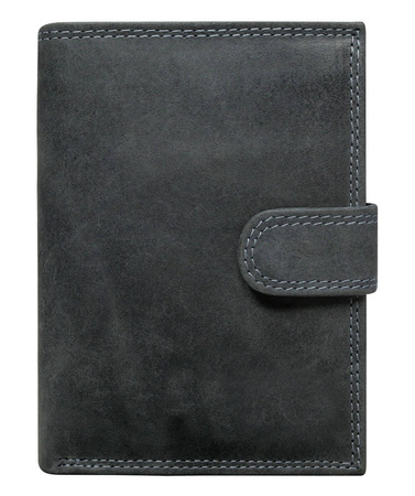 Portfel skórzany męski N4L-CHM-NL BLACK