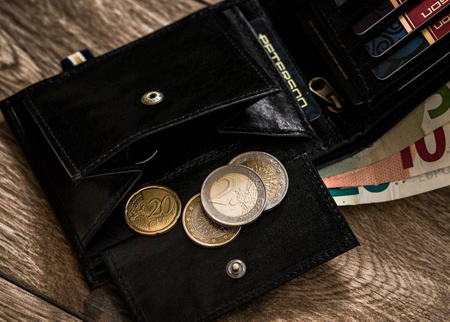 Portfel skórzany RFID PETERSON PTN 304E