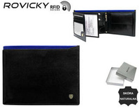 Portfel skórzany RFID ROVICKY N992-RVT