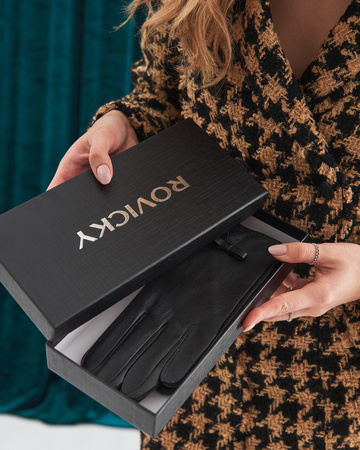 ROVICKY leather gloves R-RDS-01-B