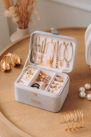 Szkatułka na biżuterię PTN SZK-09 Silver