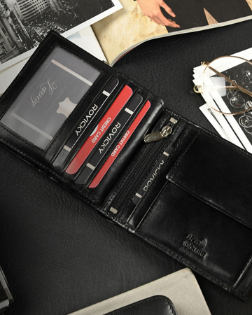 RONALDO N01-VT RFID leather wallet