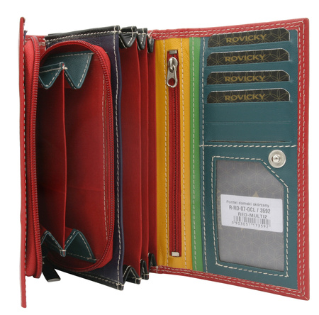 ROVICKY RFID leather wallet R-RD-07-GCL-Q