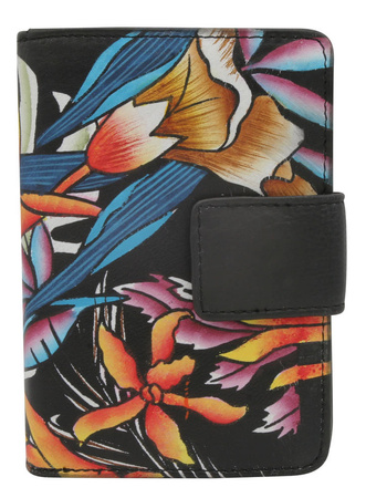 Women's leather wallet R-N109-ART