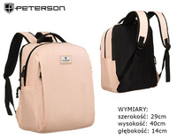 Plecak PTN 77707 Beige