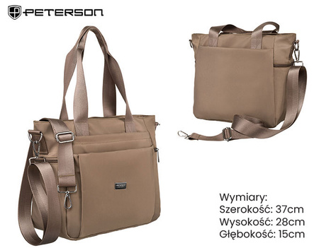 Women's handbag PTN CTY-11 Beige