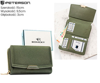 Portfel damski eko R-001-HN6 Green