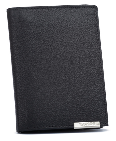 Portfel męski skórzany N4-P-PDM-BL Black