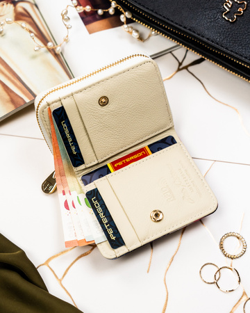 Portfel skóra + PU PTN PX33-PF1 Rose