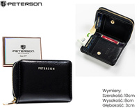 Portfel damski PU PTN 010-HF Black