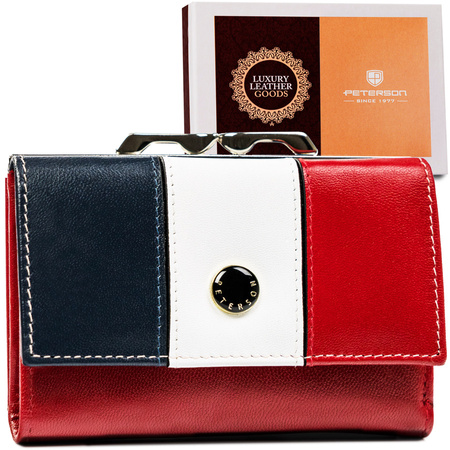 PETERSON PTN RD-18-GCL-S RFID leather wallet