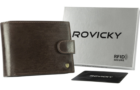 ROVICKY N61L-RVT RFID leather wallet