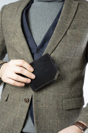 ROVICKY N993-RVTM-GN RFID leather wallet