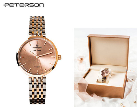 PETERSON women's steel watch PTN-ZEGAR-D