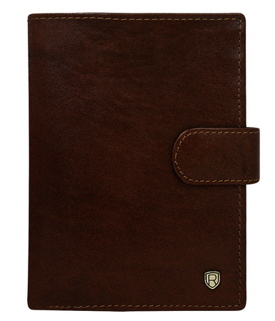 Portfel męski skórzany N104L-RVT D.Brown