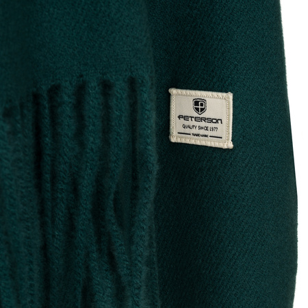 Large Women's Scarf with Fringes Peterson PTN SPV73 Green