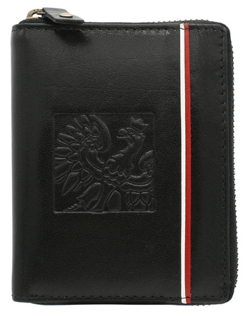 Peterson portfel skórzany PTN 340P-02 BLACK