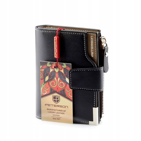Zestaw prezentowy: portfel damski i woda perfumowana Peterson Velvet PTN ZD3