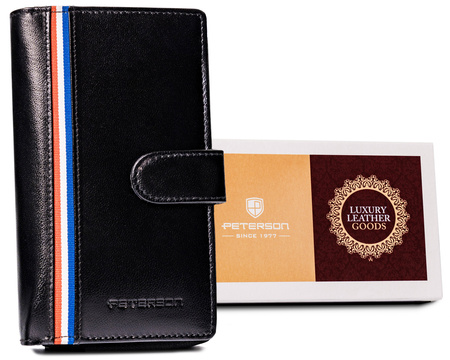 Portfel damski skórzany PTN RD-42-GCL-A Black