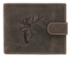 Portfel męski skórzan na blistrze N992L-CHM-BL-DEER Brown