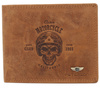 Portfel skórzany RFID PETERSON PTN N992C-CHM-03 Cognac